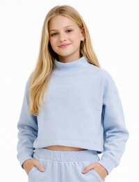 Vintage Havana Powder Blue Weekend Set With Bow