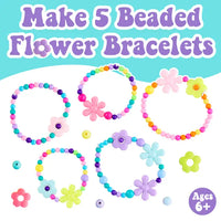 Mini Kit Beaded Flower Bracelets