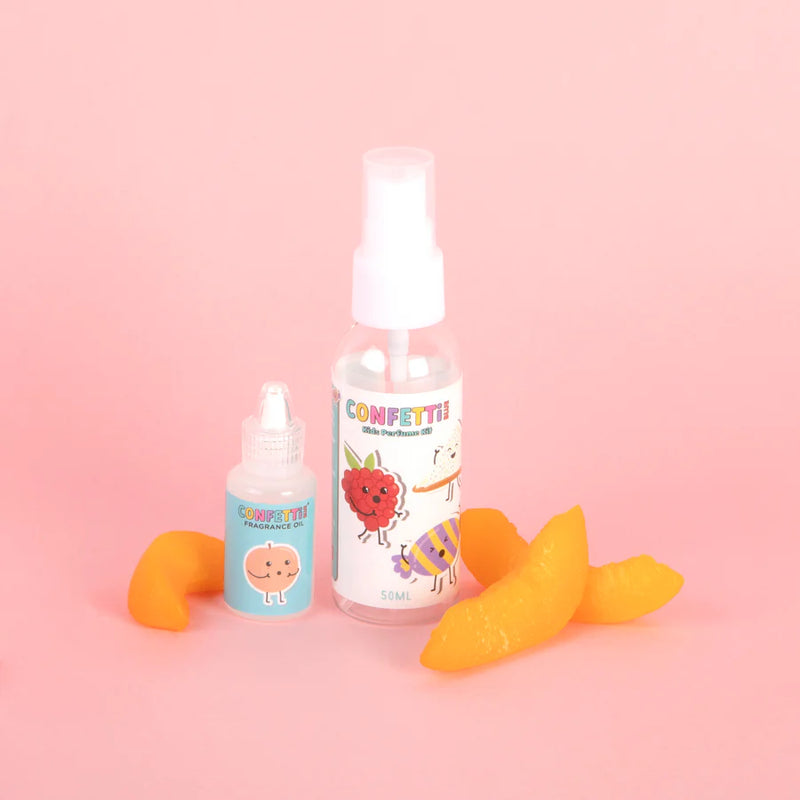 CONFETTI BLUE PEACH MINI PERFUME MAKING KIT