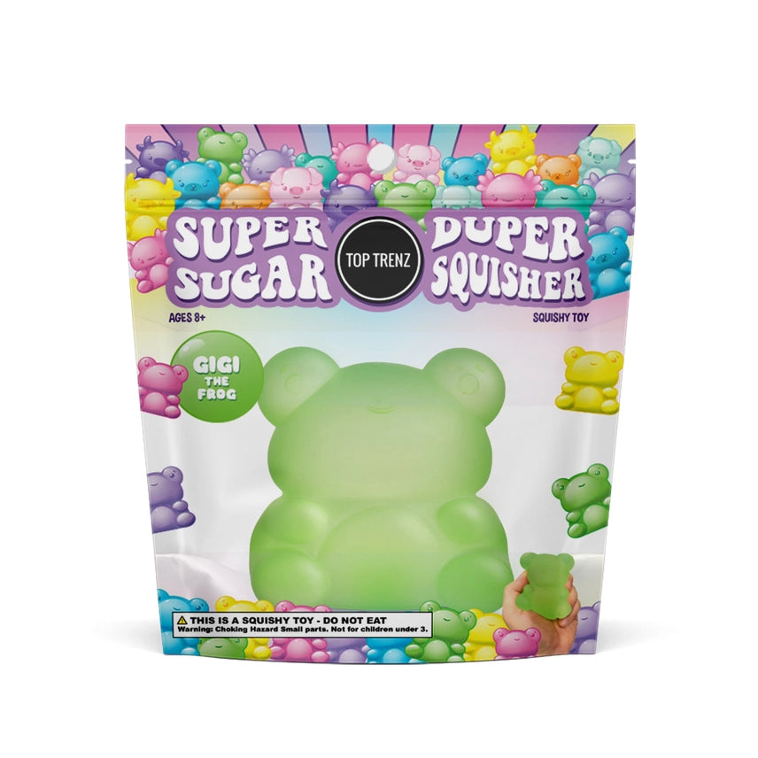 SUPER DUPER SUGAR SQUISHER FROG