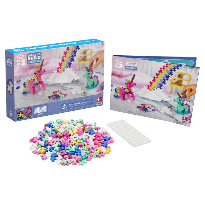 PLUS PLUS LEARN TO BUILD UNICORNS