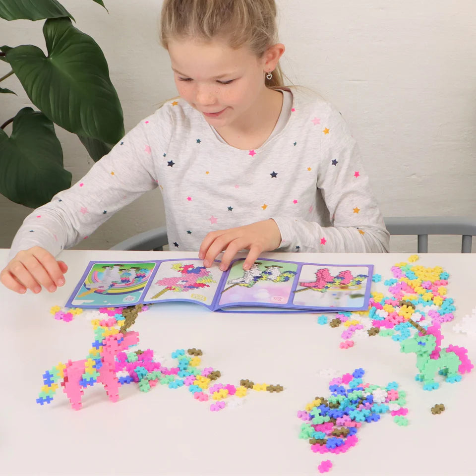 PLUS PLUS LEARN TO BUILD UNICORNS