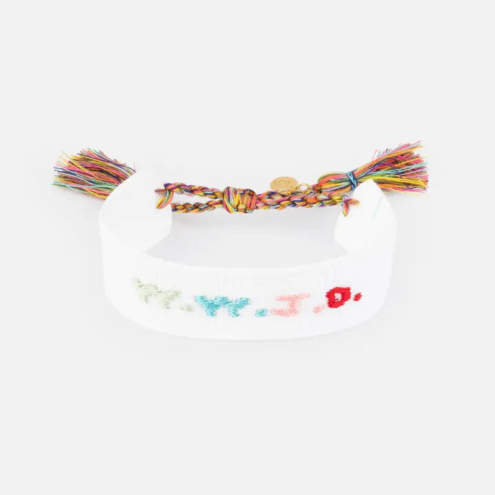 ELEVATED FAITH WWJD BRACELET 2 COLORS