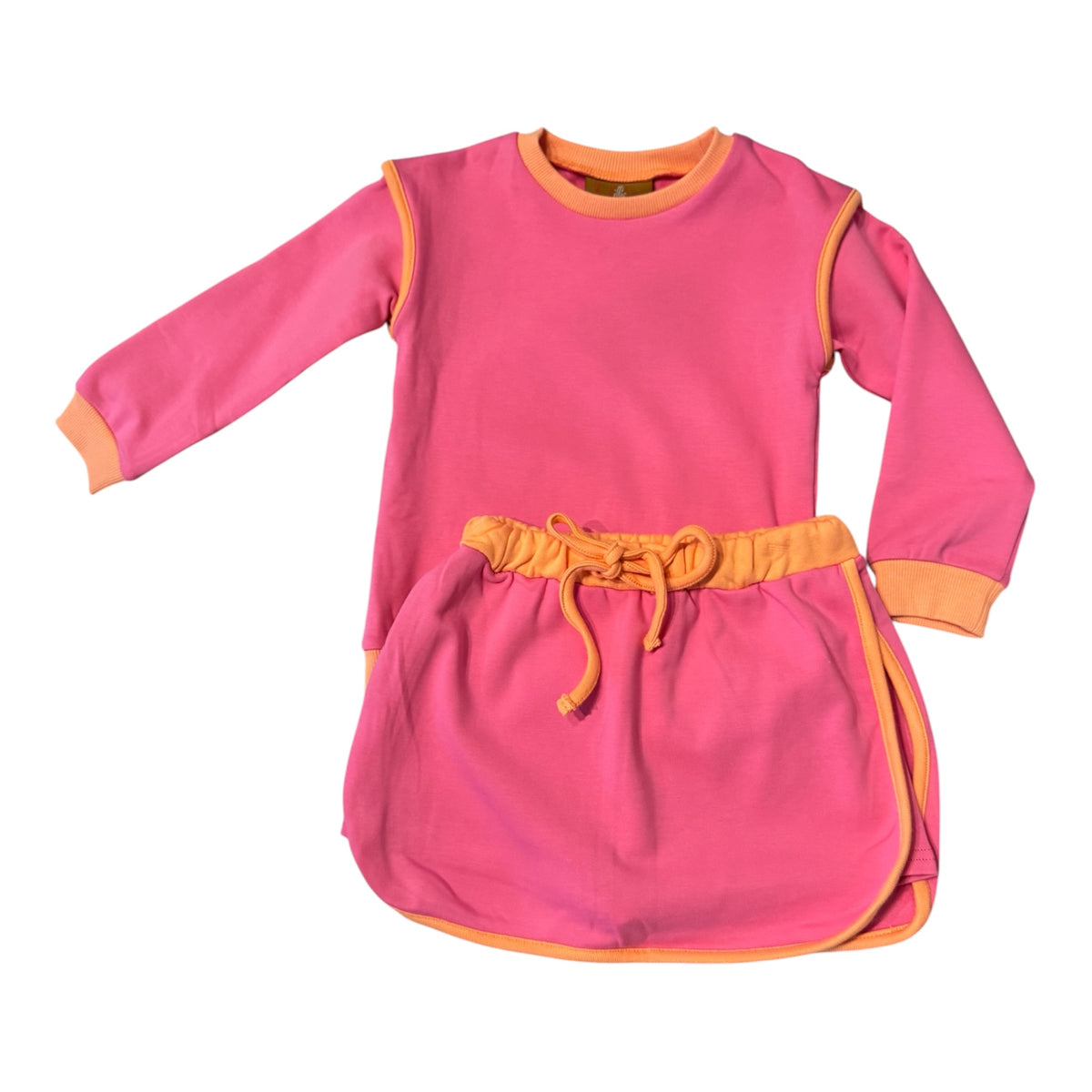 Josie Skort Set Pink & Orange