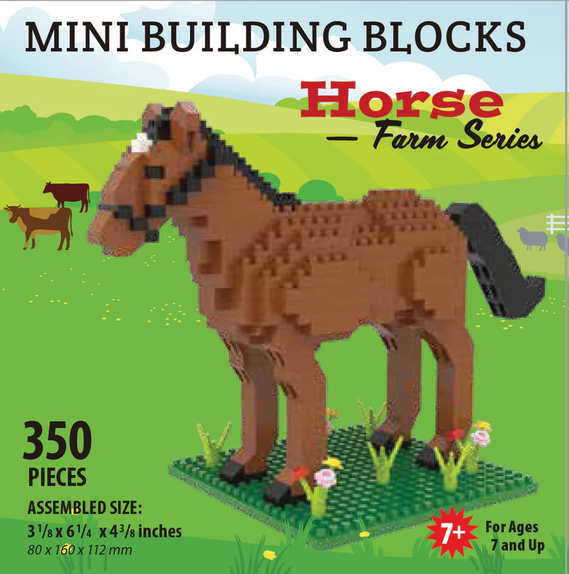 MINI BLOCK MEDIUM HORSE