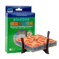 Pixel Pop Coasters Tile Of Grenada