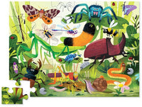 CROCODILE CREEK 36 PIECE PUZZLE BACKYARD BUGS