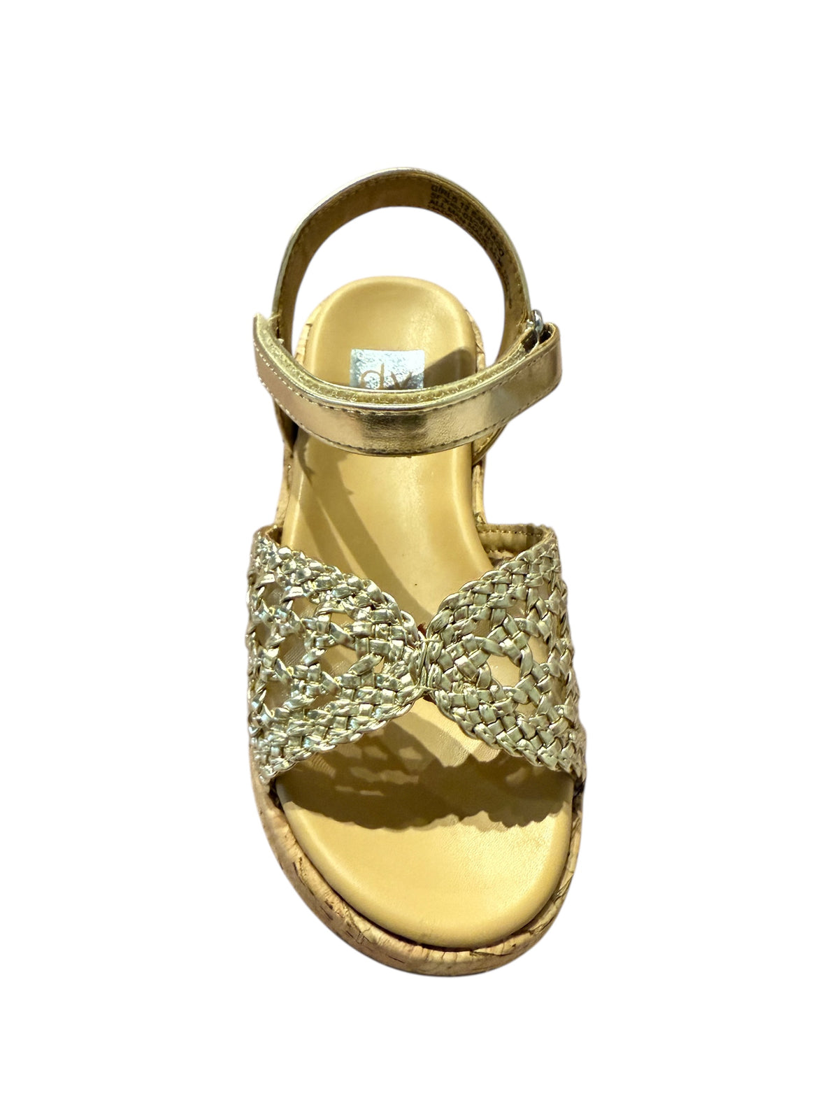 DV BY DOLCE VITA SANTIAGO GOLD SANDALS