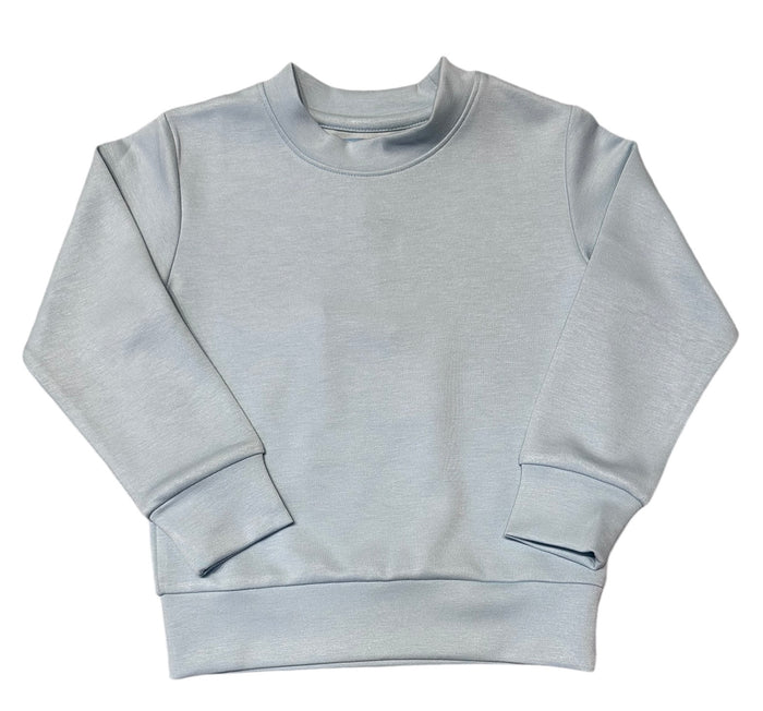 HONESTY PERFORMANCE SWEATSHIRT MINT BABY BLUE