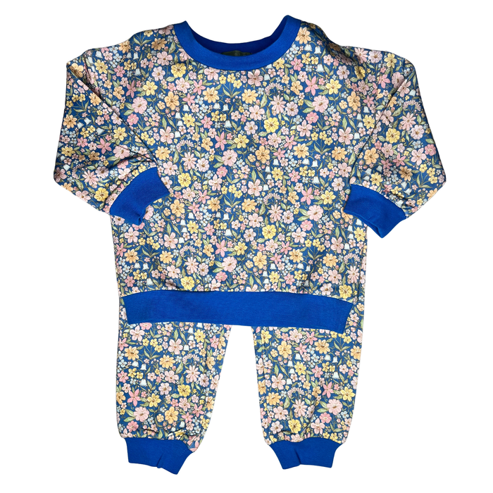 SAGE & LILLY JOGGER SET BLUE FLORAL
