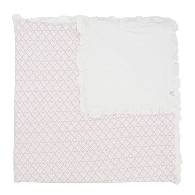 HAMNER HILL RIBBONS AND BOWS LARGE BLANKET