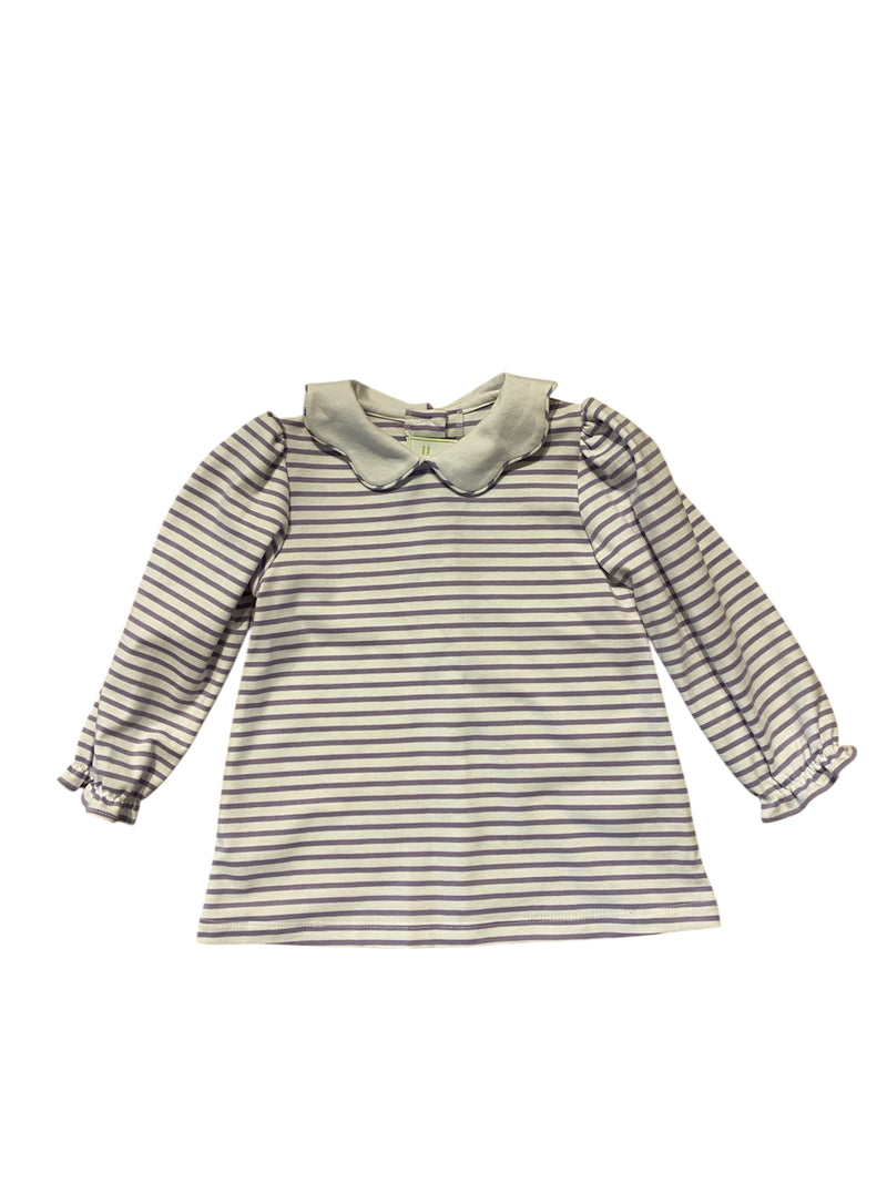 ZUCCINI KIDS BRYAR BLOUSE LAVENDER KNIT
