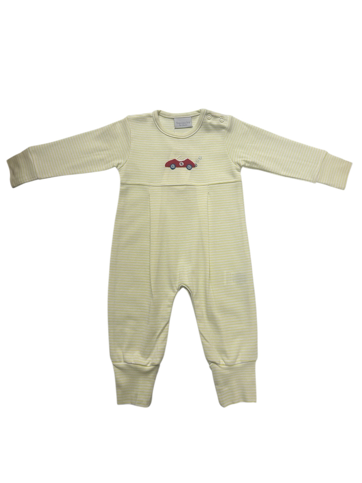 SQUIGGLES RACE CAR COVERALL