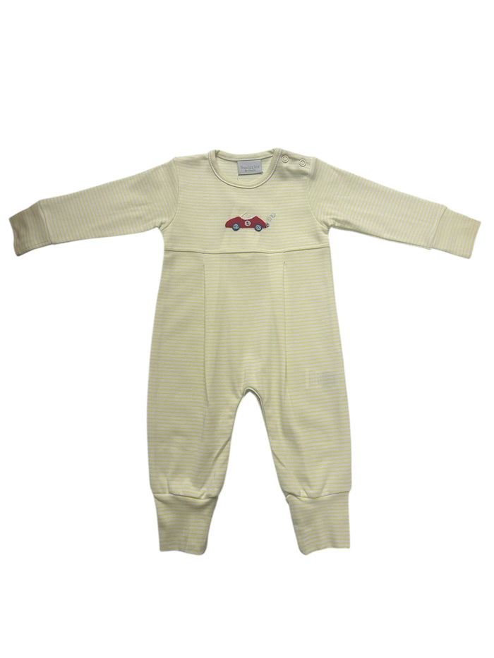 SQUIGGLES RACE CAR COVERALL
