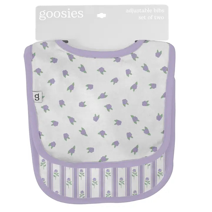 Goosies Bib Set Lilac Buds