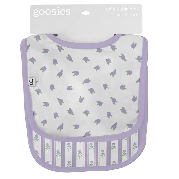Goosies Bib Set Lilac Buds