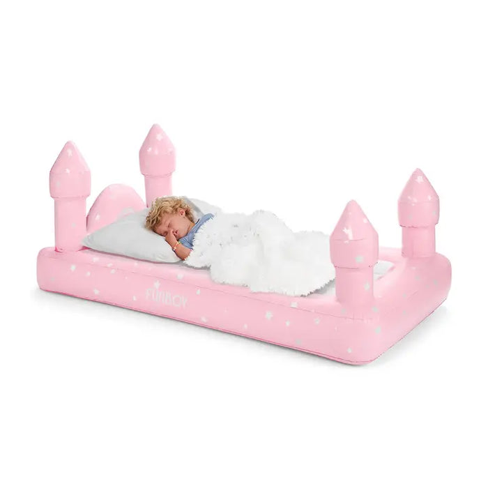 FUNBOY PINK CASTLE SLEEPOVER KIDS AIR MATTRESS