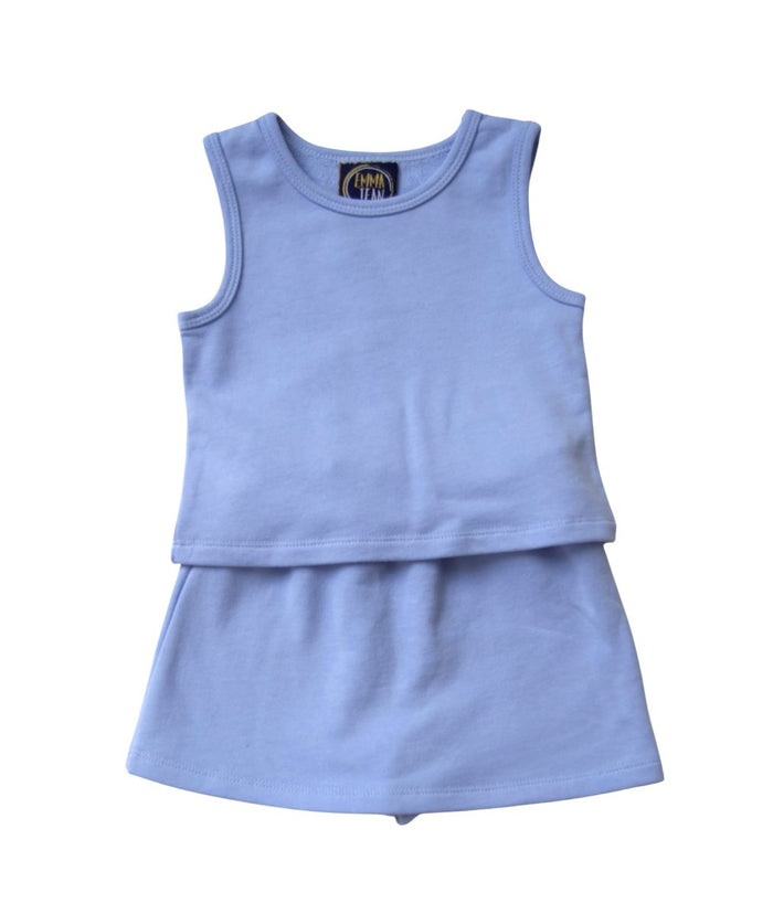 PRESLEY SKORT SET BLUE