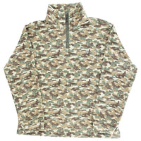 PERFORMANCE HALF ZIP CAMO