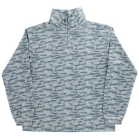 J. BAILEY PERFORMANCE HALF ZIP GRAY CAMO