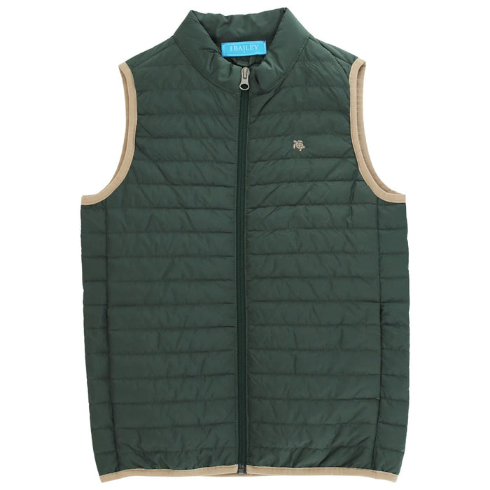 BAILEY BOYS QUILTED VEST FOREST