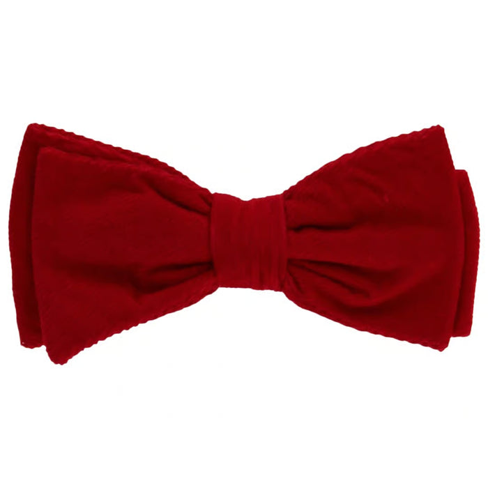 J. BAILEY RED CORD BOWTIE