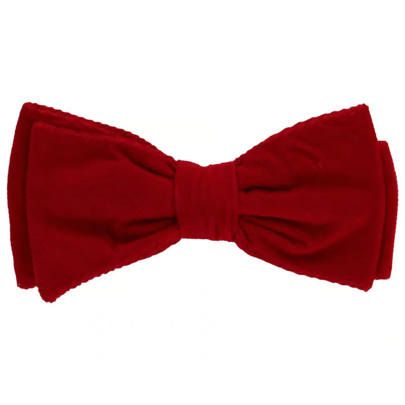 J. BAILEY RED CORD BOWTIE