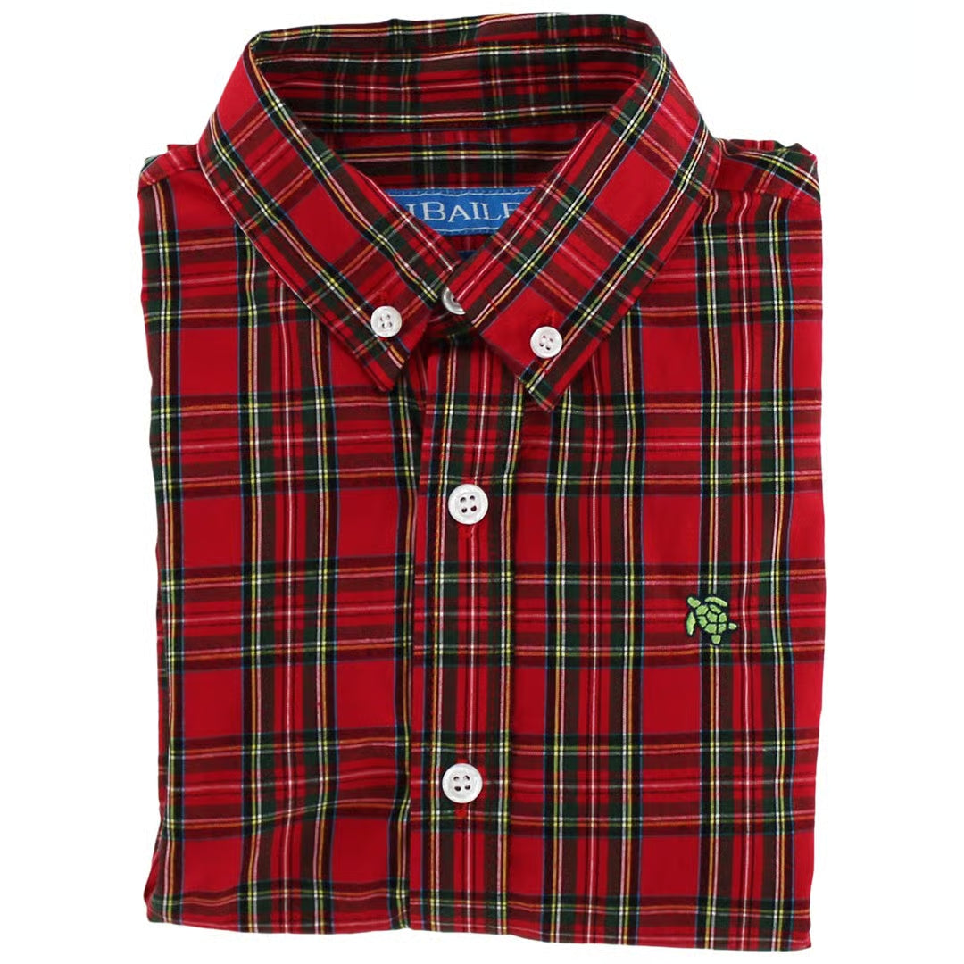 J. BAILEY BUTTON DOWN TARTAN
