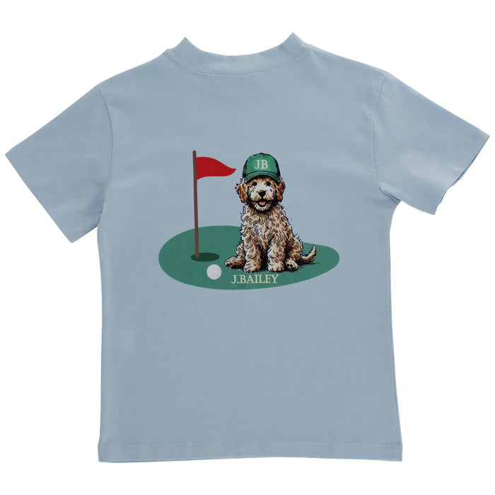 LOGO TEE AUGUSTA DOG ON BAYBERRY