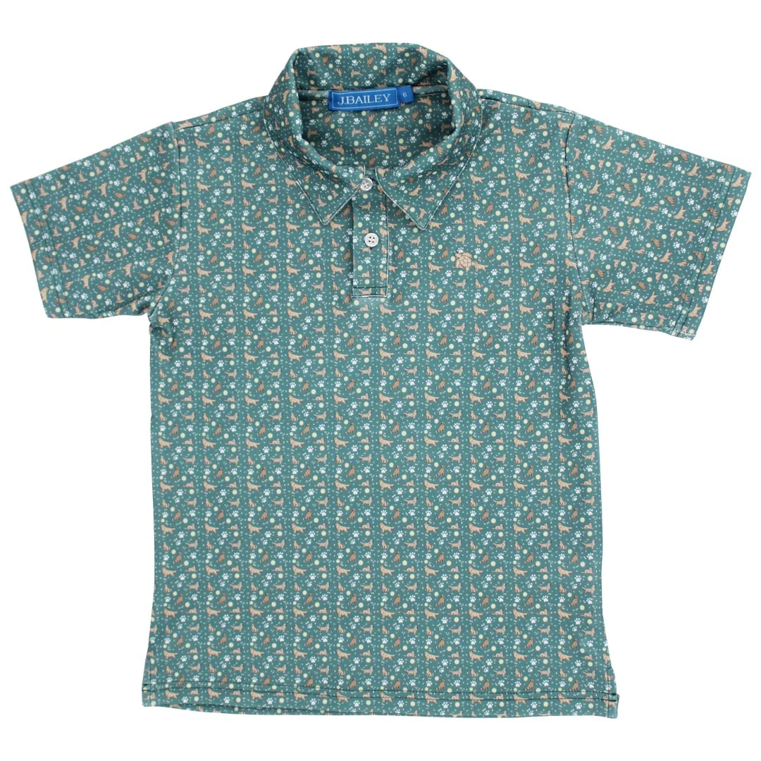 SS Performance Polo Golden Retreiver