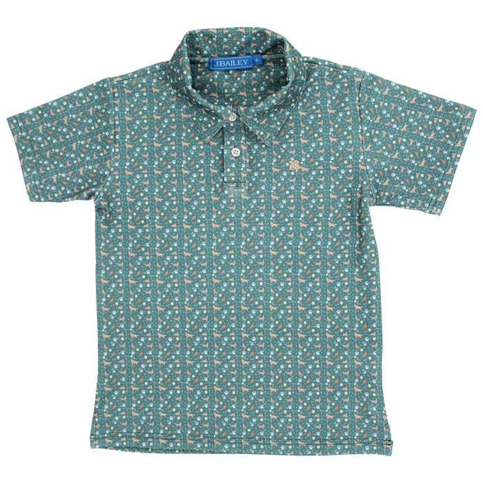 SS Performance Polo Golden Retreiver