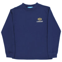 Bailey Boys Long Sleeve Logo Football Tee