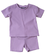 MAISIE BIKER SET PURPLE