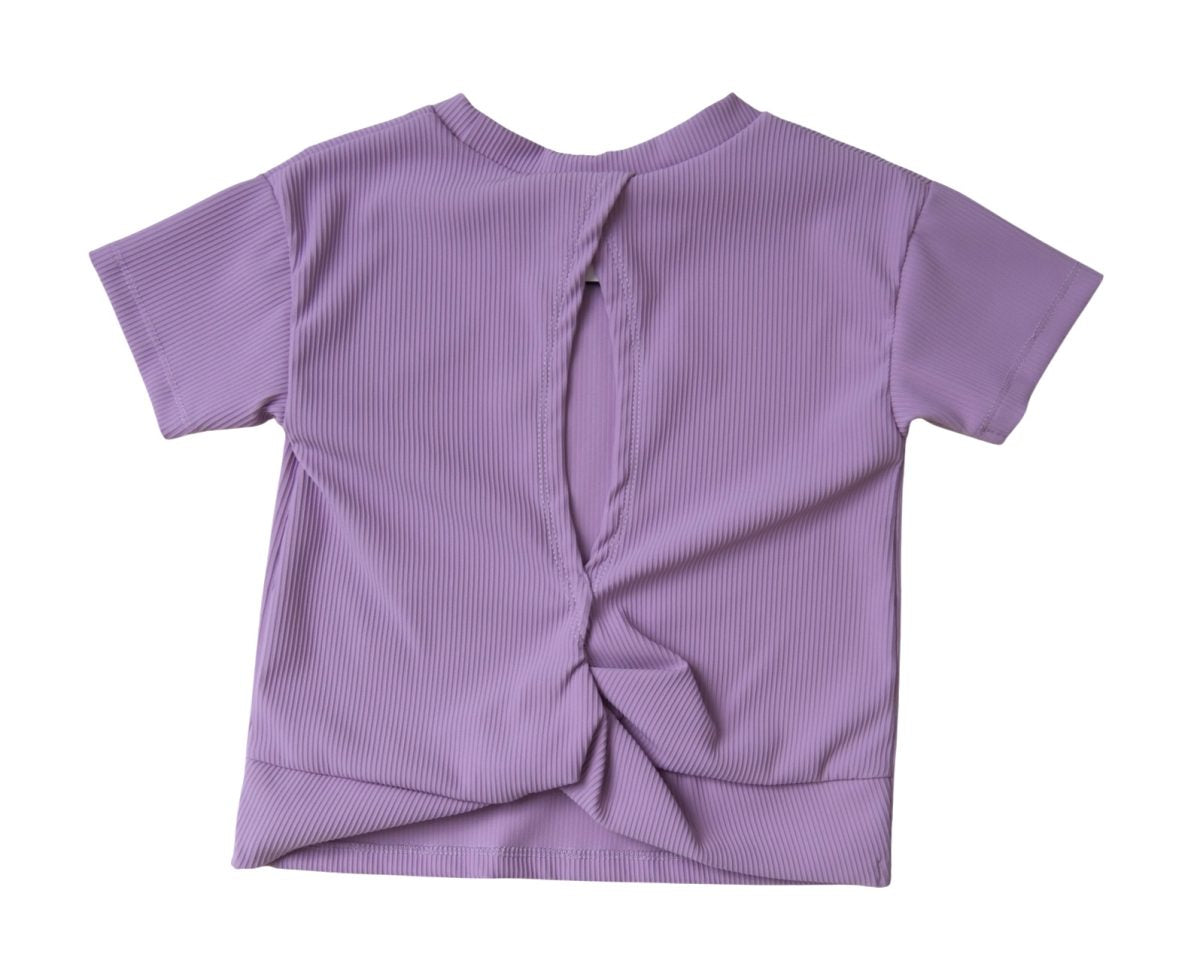 MAISIE BIKER SET PURPLE