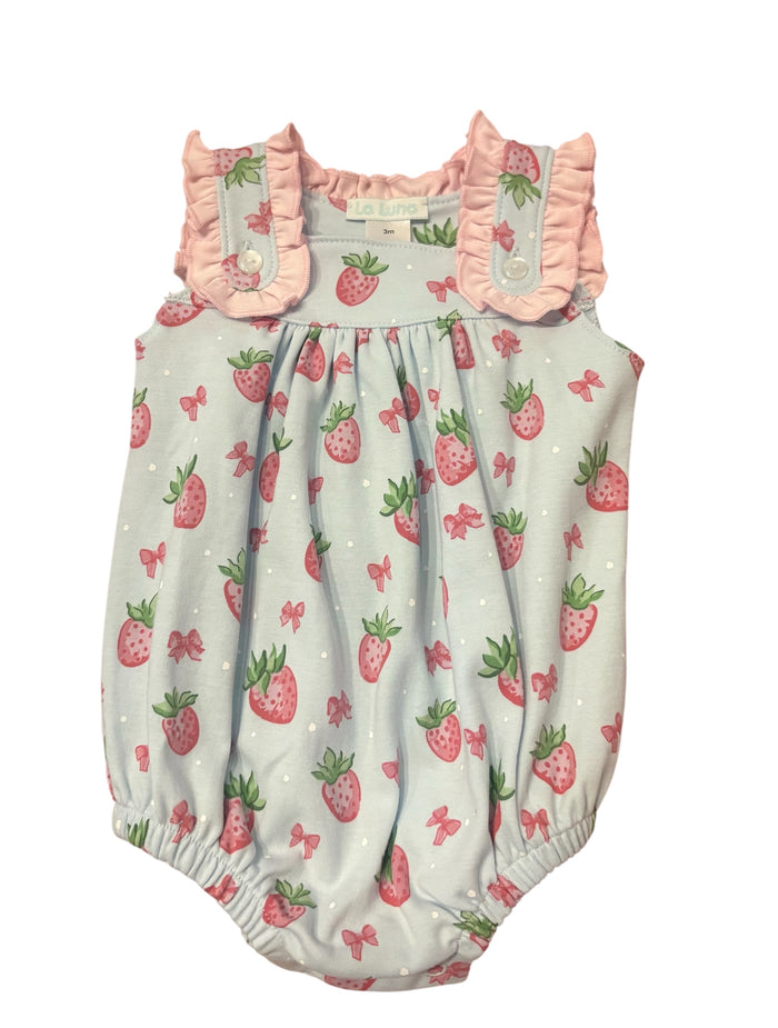 PIMA STRAWBERRY SLEEVELESS BUBBLE