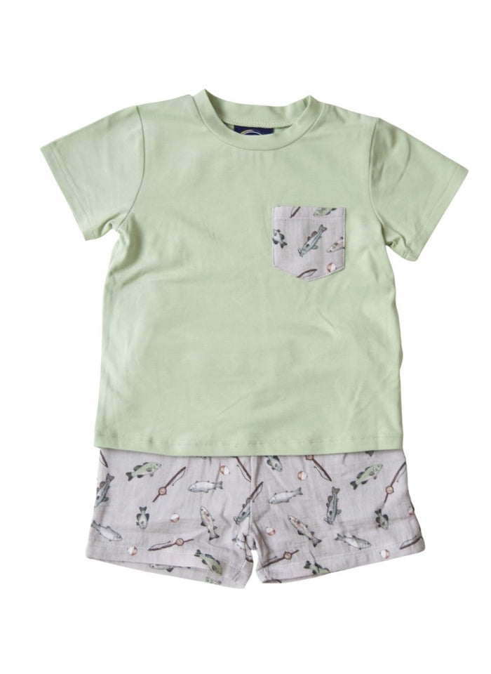 TROUT FISH SHORT SET