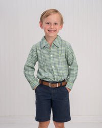 THE OAKS WILLIAM BLUEGRASS PLAID