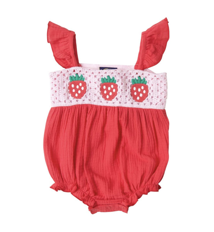 CROCHETED STRAWBERRY BUBBLE