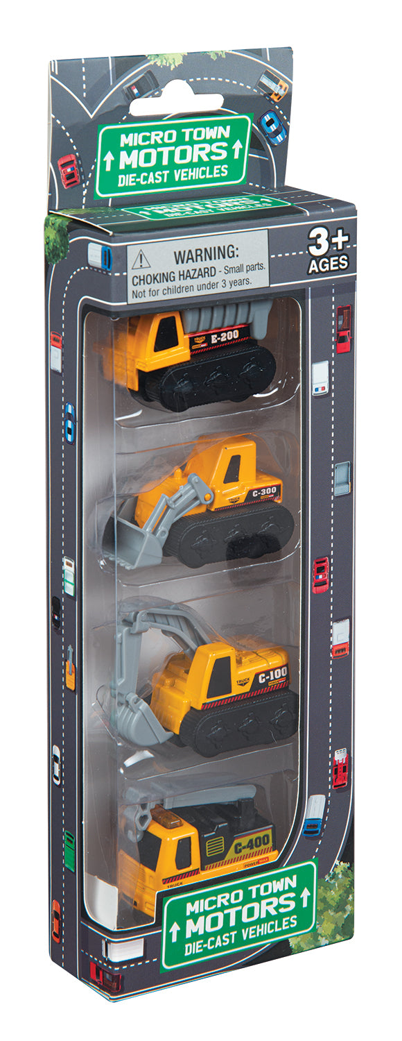 4 PACK D/C CONSTRUCTION TRUCK