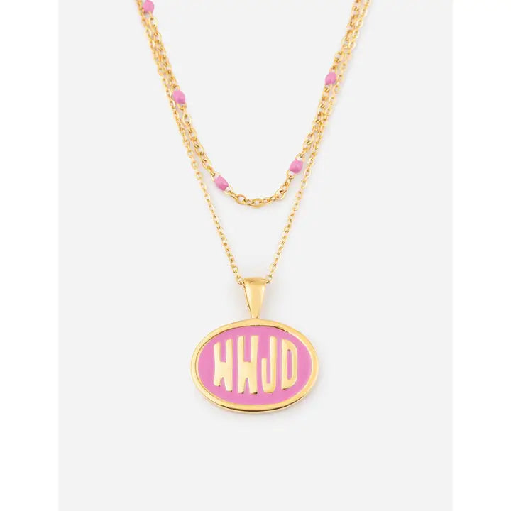 ELEVATED FAITH WWJD NECKLACE SET