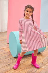 BISBY ANDOVER STRIPE DRESS