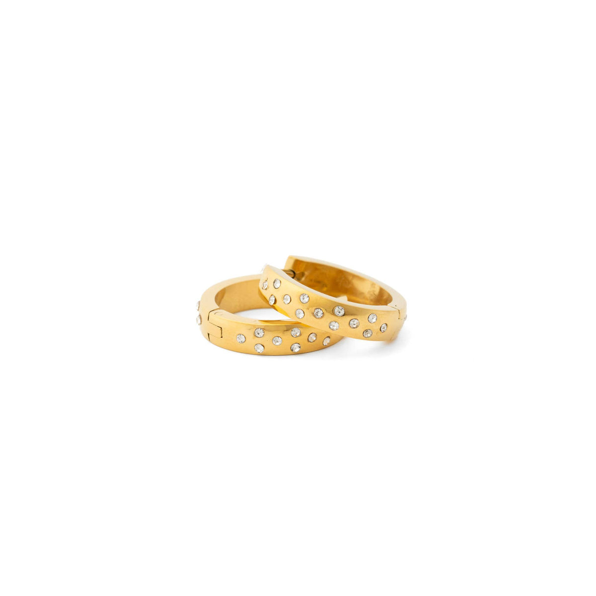 Pip Pop Post Confetti Hoop Earrings