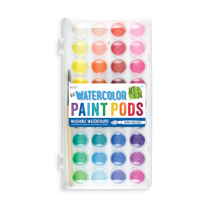 OOLY  LIL' WATERCOLOR PAINT PODS