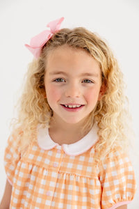 Tabitha's teachers Pet Dress Seashore Sherbet Gingham