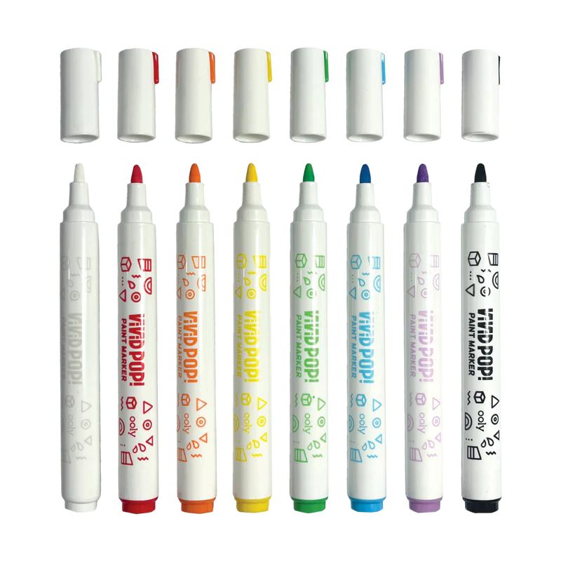 OOLY VIVID POP! WATER BASED PAINT MARKERS