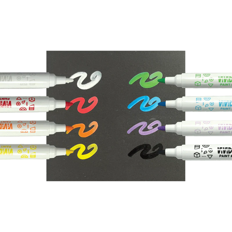 OOLY VIVID POP! WATER BASED PAINT MARKERS