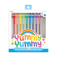 OOLY YUMMY YUMMY SCENTED COLORED GLITTER GEL PENS