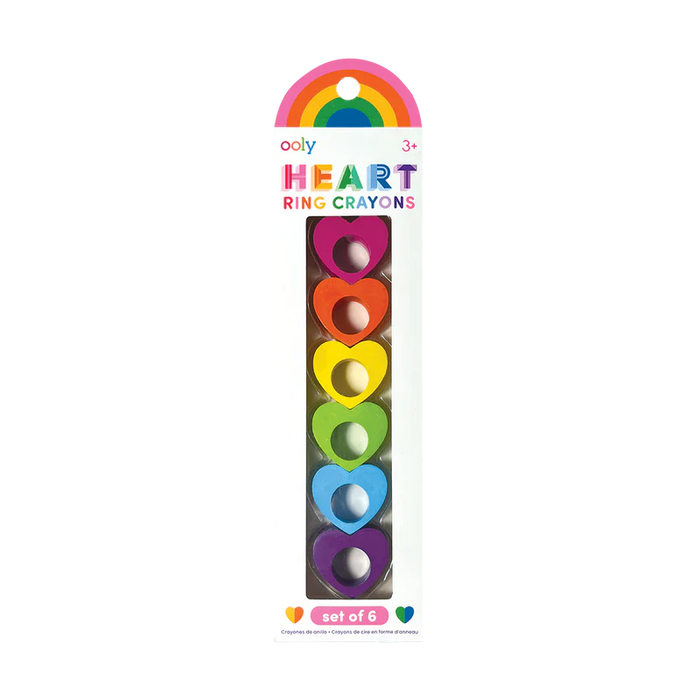 OOLY HEART RING CRAYONS