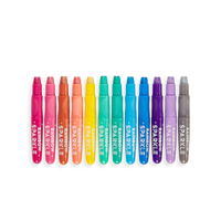 OOLY RAINBOW SPARKLE METALLIC WATERCOLOR GEL CRAYONS