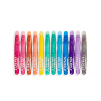 OOLY RAINBOW SPARKLE METALLIC WATERCOLOR GEL CRAYONS